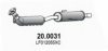 MAZDA LF012055XC Catalytic Converter